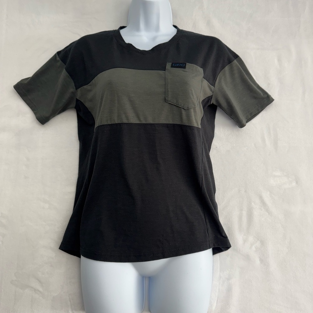 Giro Ride Women Small Colorblock Pocket Shirt Casual Outdoor Mountain Cycling